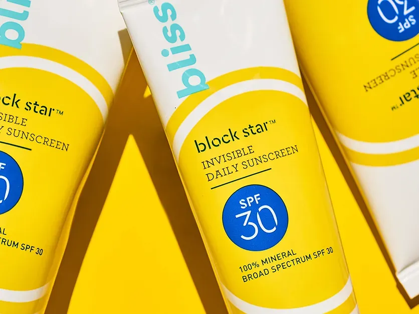 Sunscreen Shout-Out! Bliss Block Star