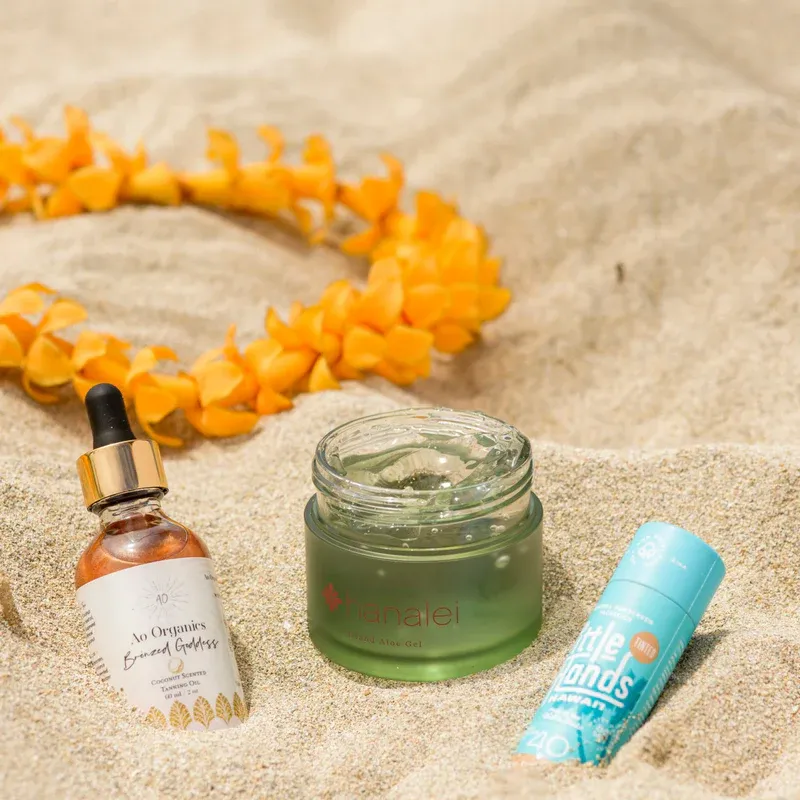 Hawaii Vacation Beauty Products